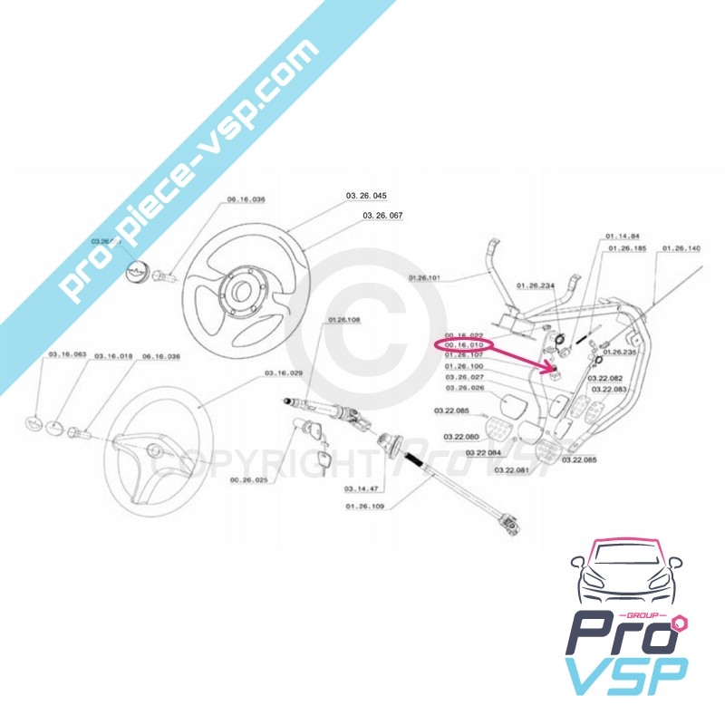 Parada contactor