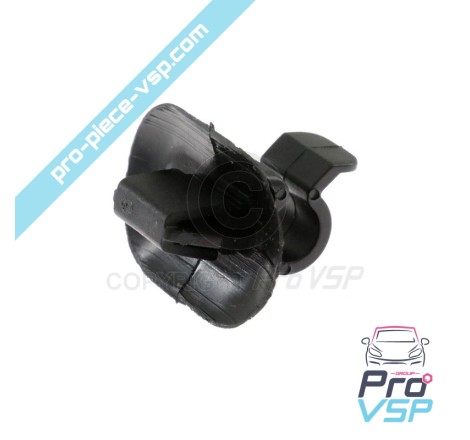 Capot rod fixing