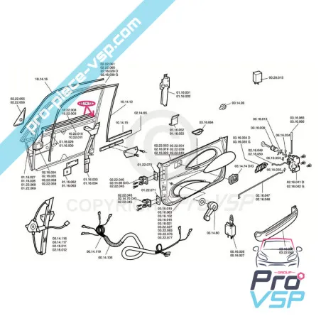 Sello suelto de cristal para Chatenet Media Barooder Speedino