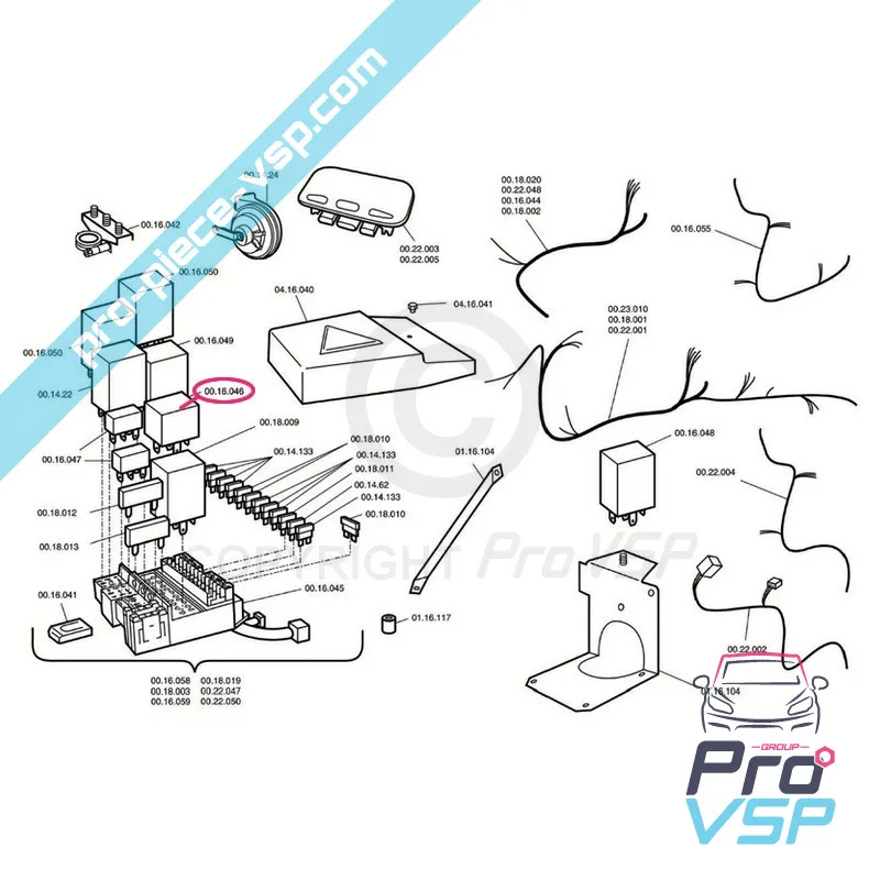 Relais de démarrage pour Chatenet Media Barooder Speedino Ch26 Ch28 Ch30 Ch32 Sporteevo