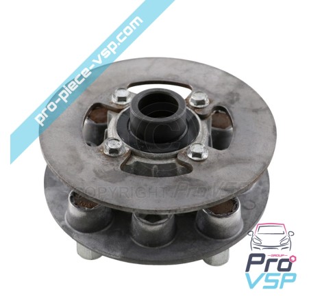 Hub trasero completo