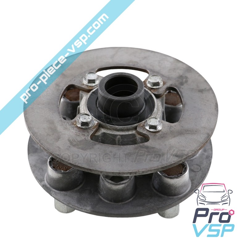 Hub trasero completo