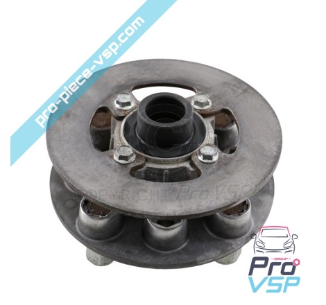 Hub trasero completo
