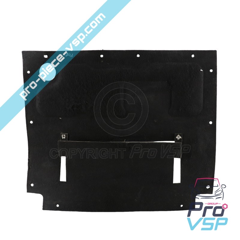 Front engine soundproofing