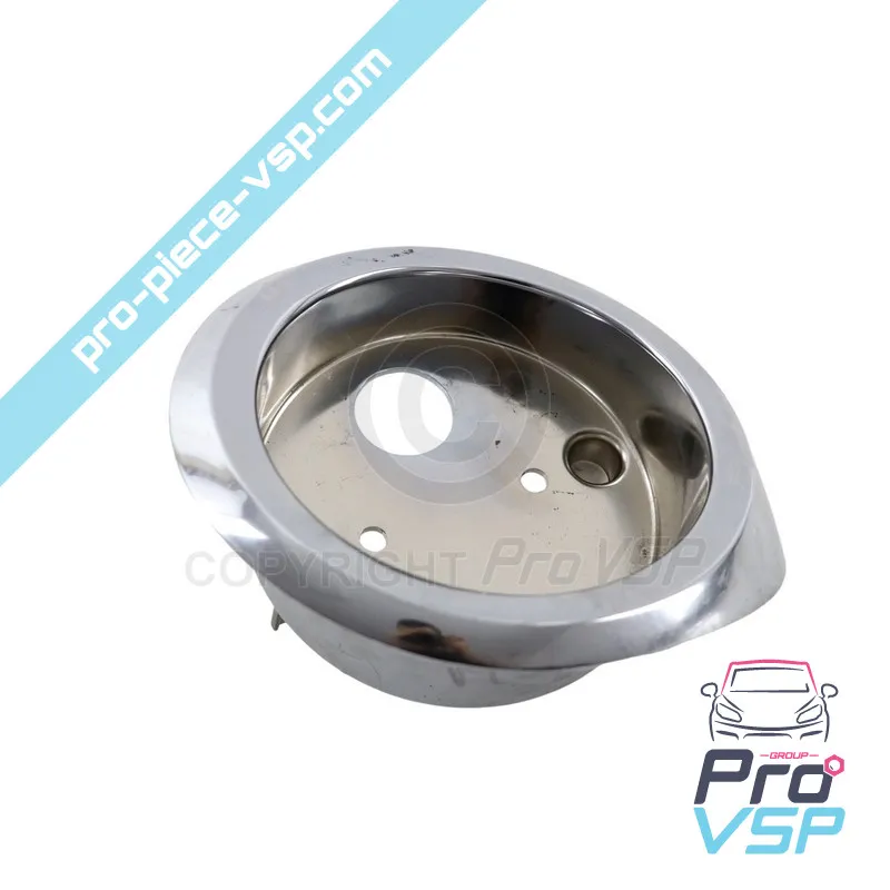 Chrome bakljus hubcap rak