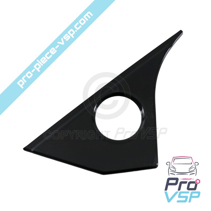 Left exterior mirror triangle