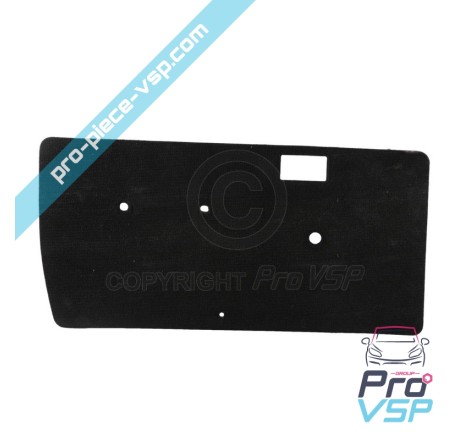 Left door interior panel