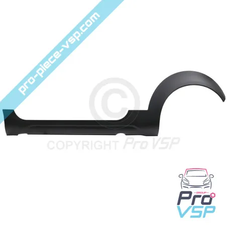 Left cratelet for Microcar Mgo 3 and 4 (special series Highland )