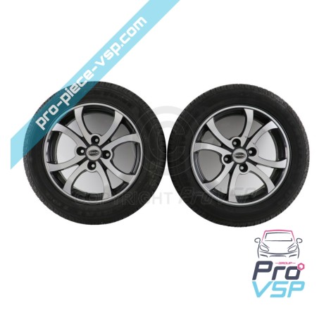 Pack rims + tires