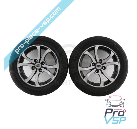 Pack rims + tires