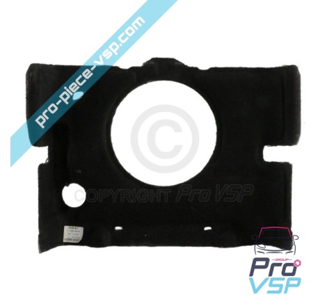 Front engine soundproofing