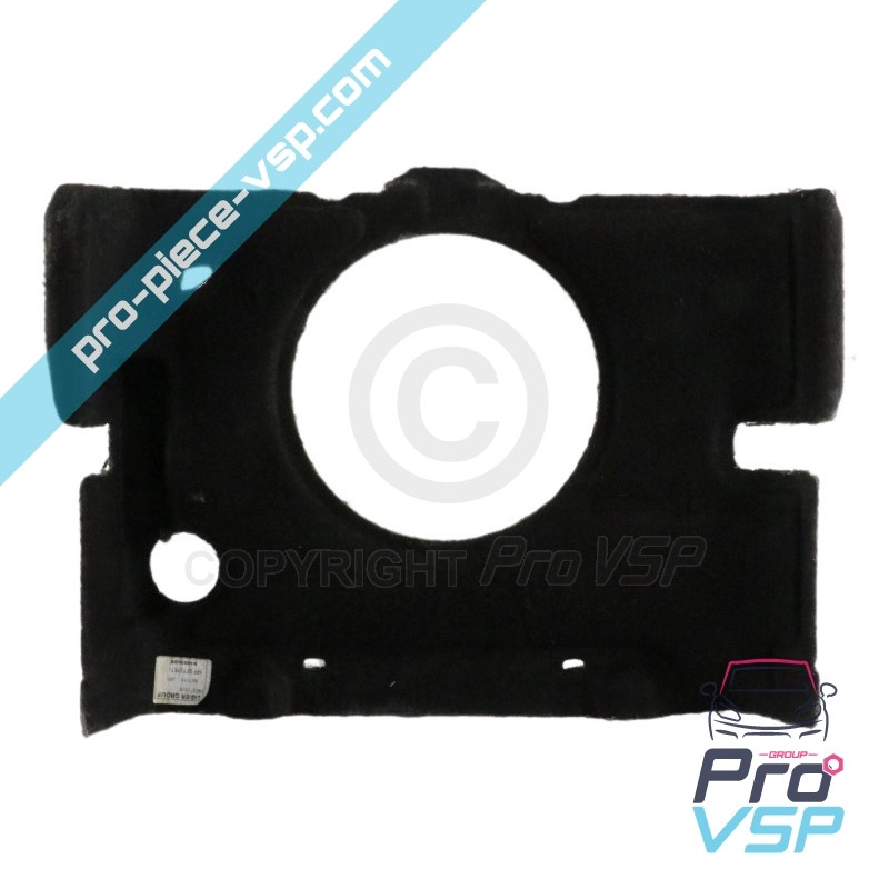Front engine soundproofing