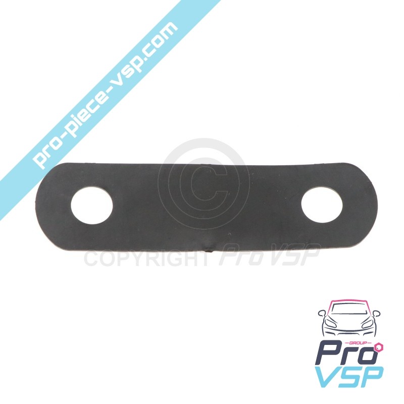 Against tailgate strike plate