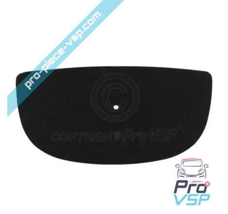 Rear wiper cache