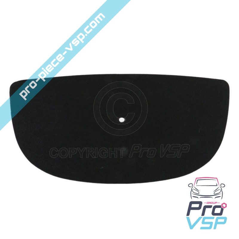 Rear wiper cache