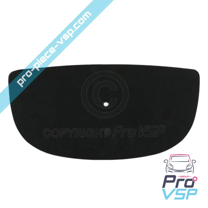 Rear wiper cache