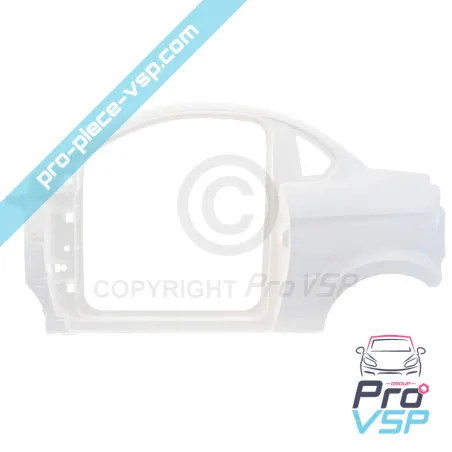 Seitliches linkes weiß für Ligier Jsrc und Microcar F8c