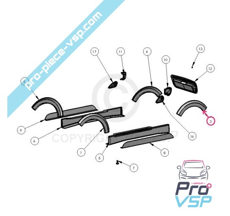 Hubcker trasero izquierdo