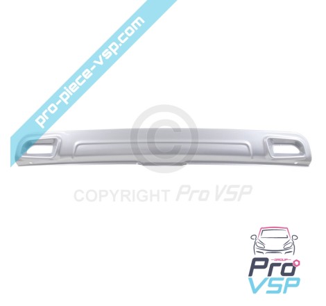 Rear bumper spoiler