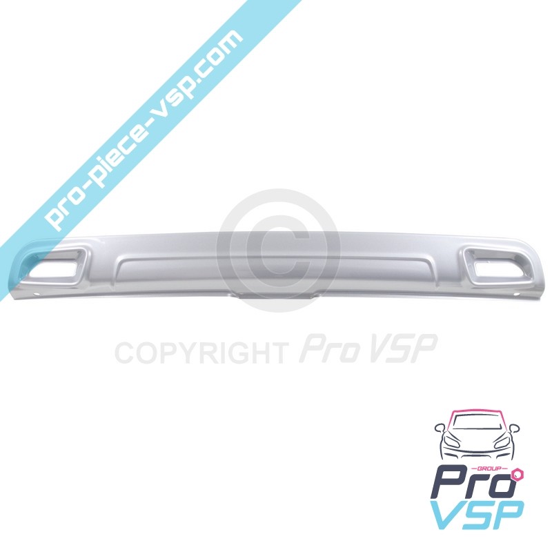 Rear bumper spoiler