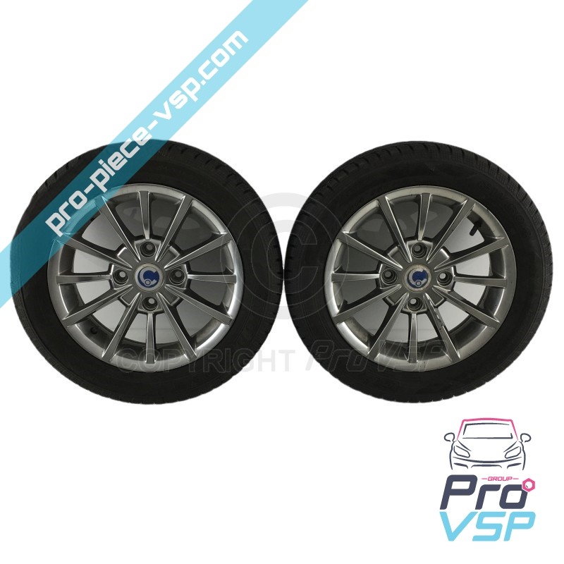 Pack rims + tires