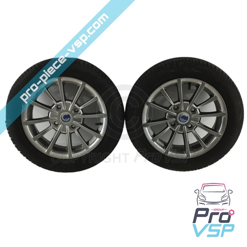 Pack rims + tires