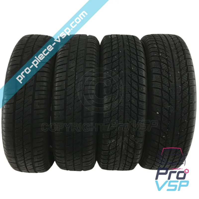 Pack rims + used tires for Casalini