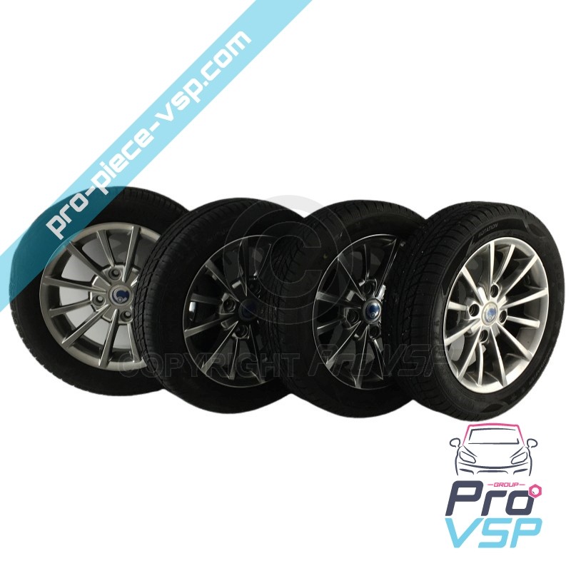 Pack rims + tires