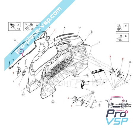 Jonc cromado grelha para Ligier Ixo V2 e JSRC, JS50 fase 1