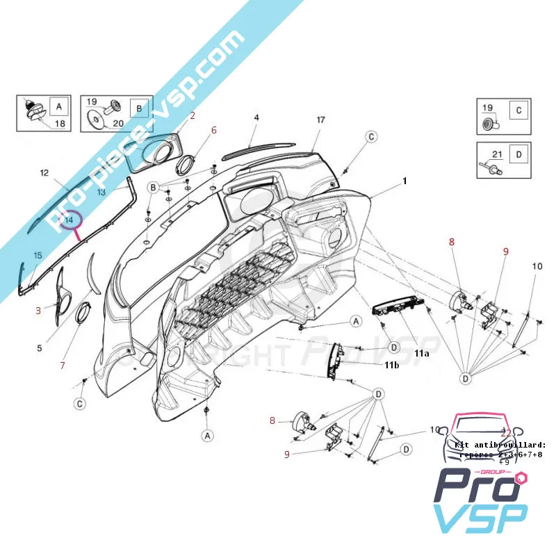 Jonc chromé de calandre pour Ligier Ixo V2 et JSRC , JS50 phase 1