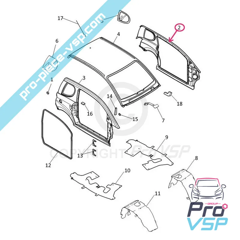 Seitliches linkes weiß für Dué First