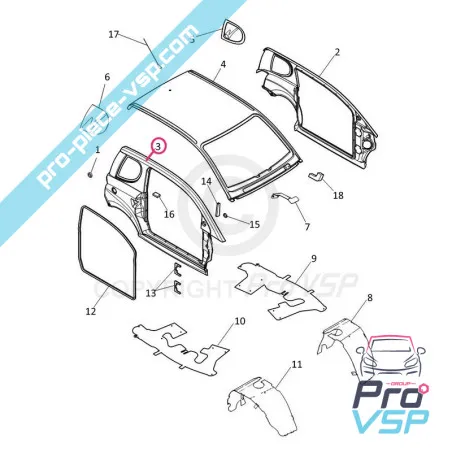 Bianco laterale giusto per Dué First
