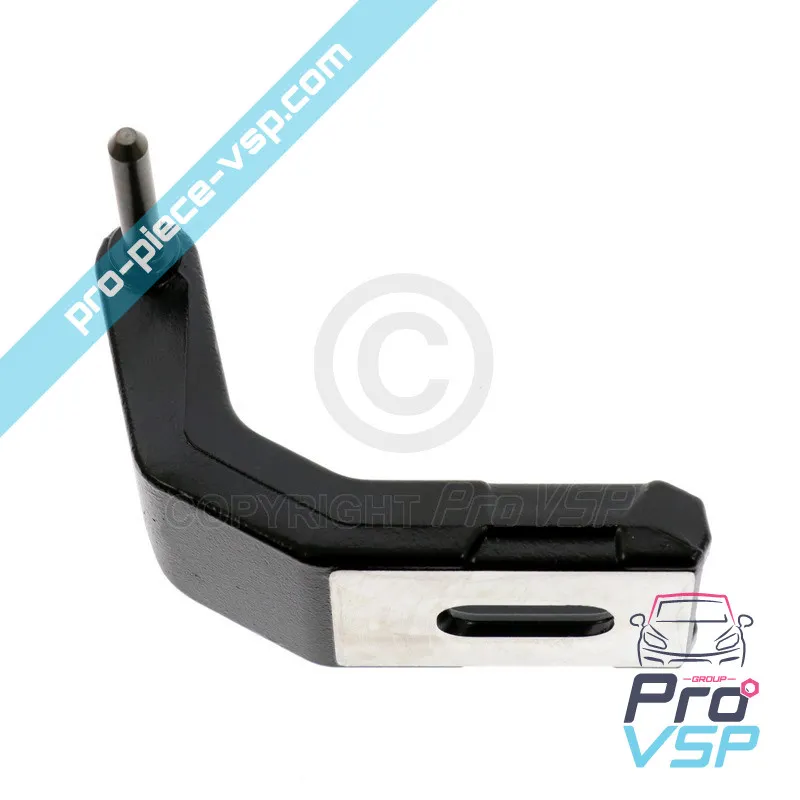 Left door hinge for Ligier Microcar Dué