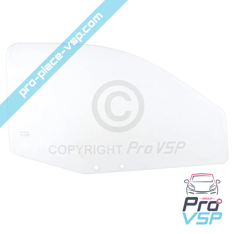 Vitre de porte droite claire pour Ligier Ixo