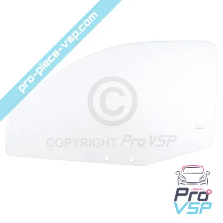 Vitre de porte gauche claire pour Ligier Ixo