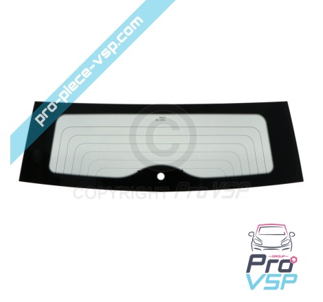 Defrosting rear bezel