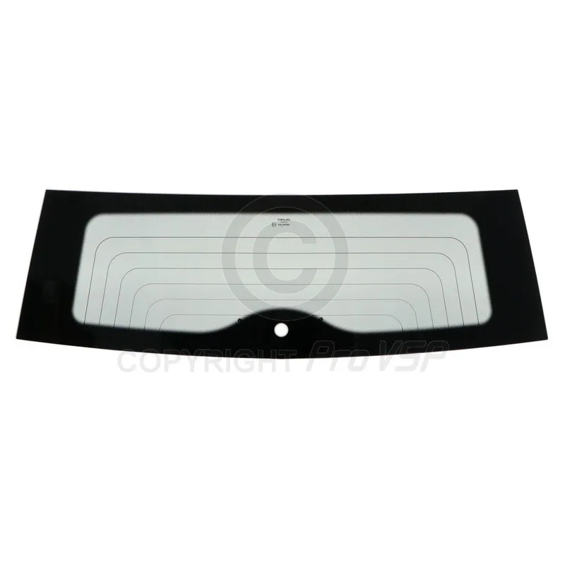 Defrosting rear bezel