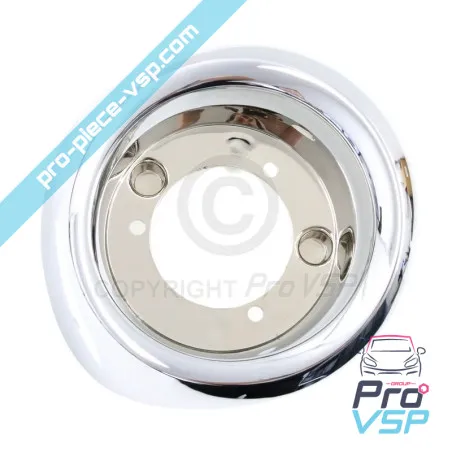 Entourage chromé de feu arrière gauche pour Microcar M8