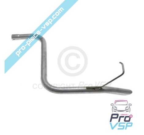 Rear exhaust tube