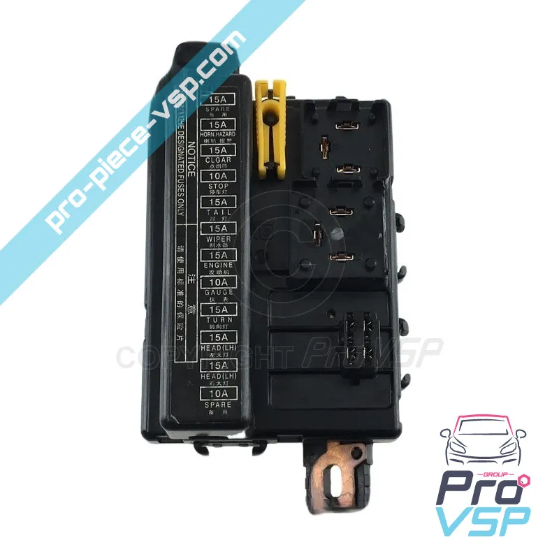 Placa de fusível usada para Bellier Jade