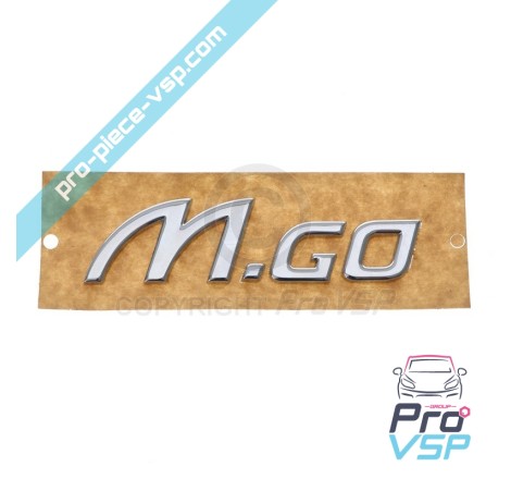 Logotipo da bagageira para Microcar Mgo