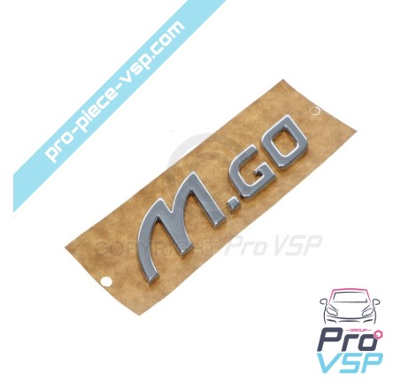 Logotipo da bagageira para Microcar Mgo