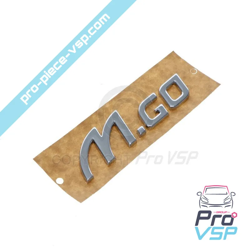 Tailgate logo for Microcar Mgo