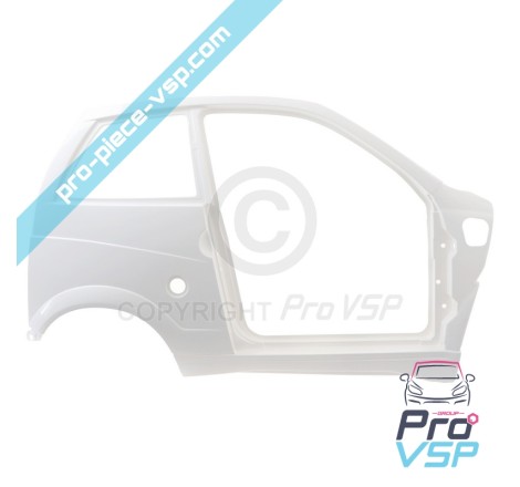 Latéral droit blanc pour Ligier Xtoo 2 Xtoo S