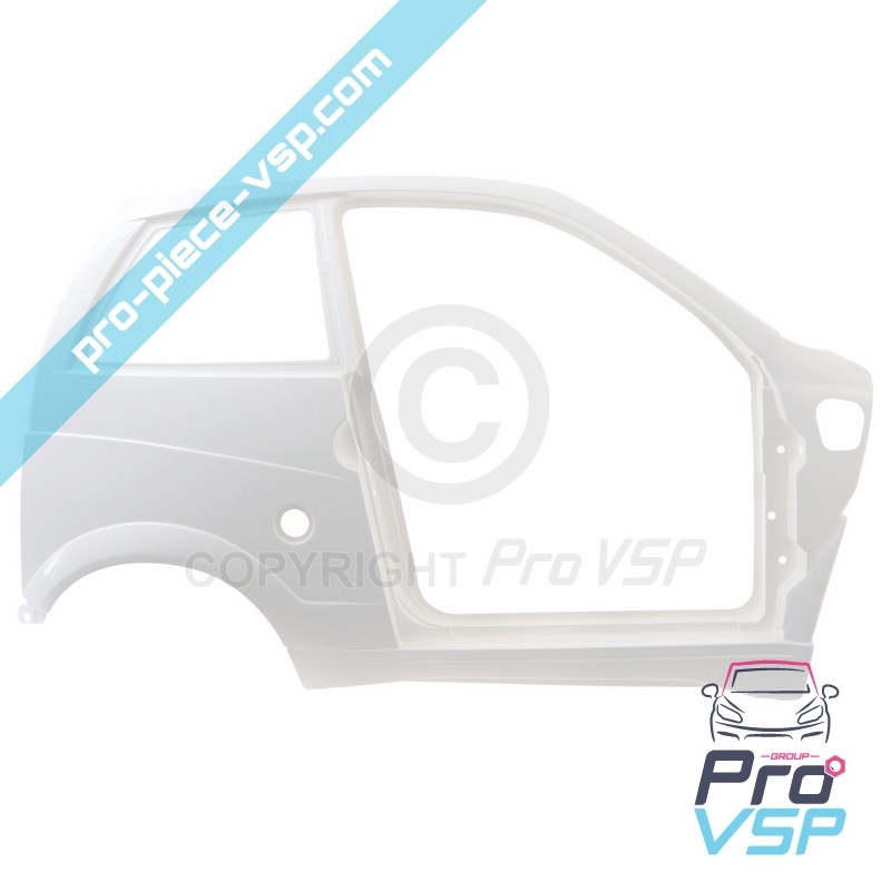 Latéral droit blanc pour Ligier Xtoo 2 Xtoo S