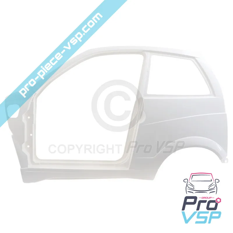 Lateral stânga alb pentru Ligier Xtoo 2 Xtoo S