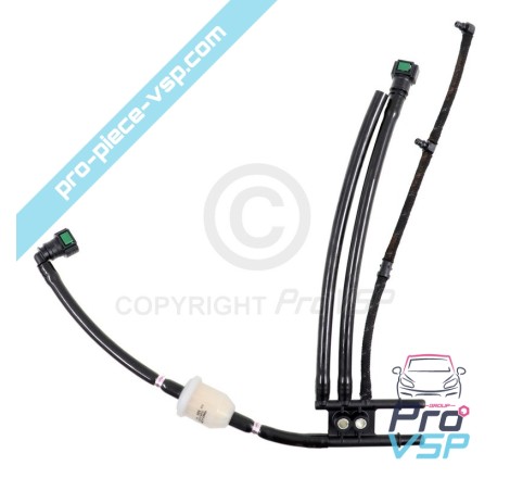 Kit Durite de Gasoil para o motor Lombardini dci
