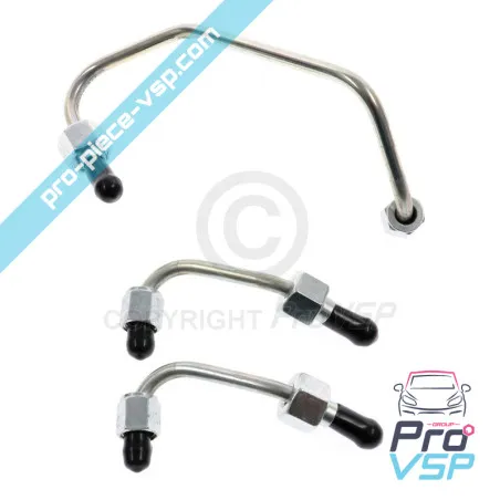 High pressure hose kit for motor Lombardini 442 492 DCI