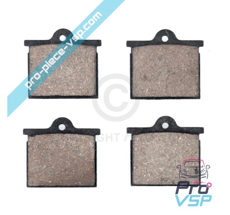 Rear brake pads