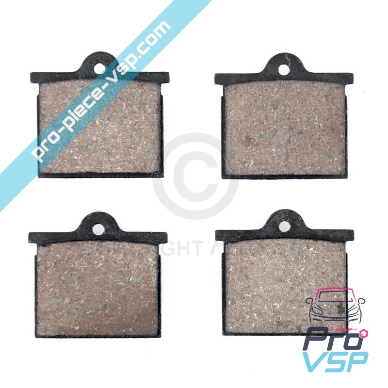 Rear brake pads